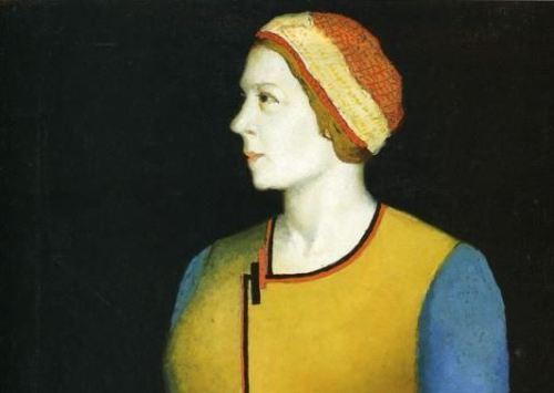 Detail of painting by Kasimir Malevich, 20th century Russia