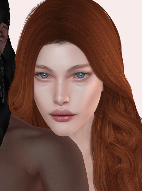 obscurus-sims: SKIN N13: 21 colors, 42 swatches (each color has 2 eyelids options),  teen+, fem