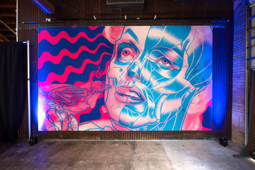 VANS HOUSE PARTIES | ART BY BRIAN EWINGHere’s a closer look at the art from this weekend&rsquo