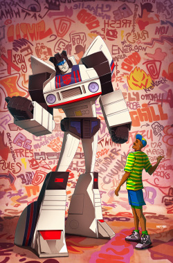 herochan:  Autobot Jazz and the Fresh Prince