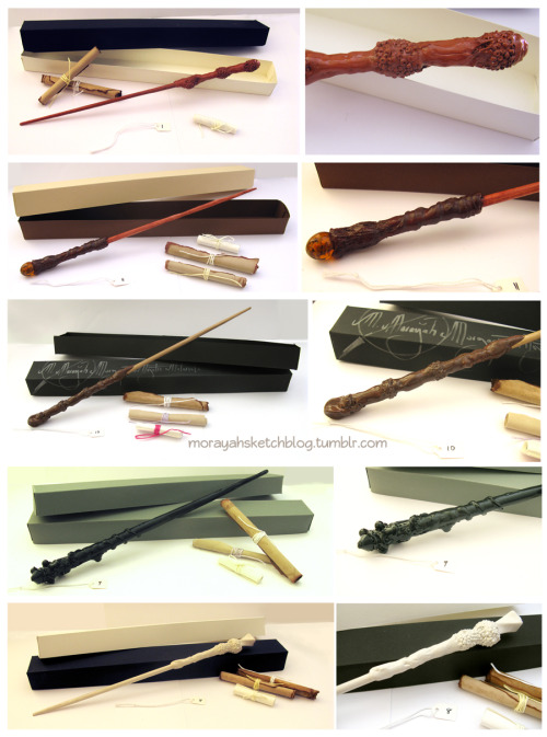 So I&rsquo;ve been making a bunch of Harry Potter or just generally magical styled wands over th