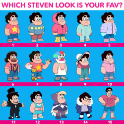 Which Steven look best fits your style? ✨