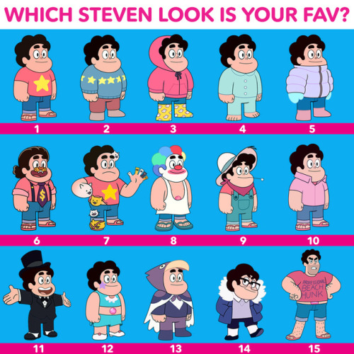 Sex Which Steven look best fits your style? ✨ pictures