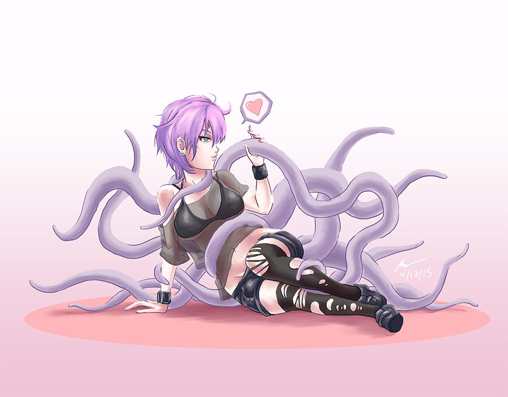 xenozoophavs:  Tentacle Lusthttp://www.hentai-foundry.com/pictures/user/OddballOtaku