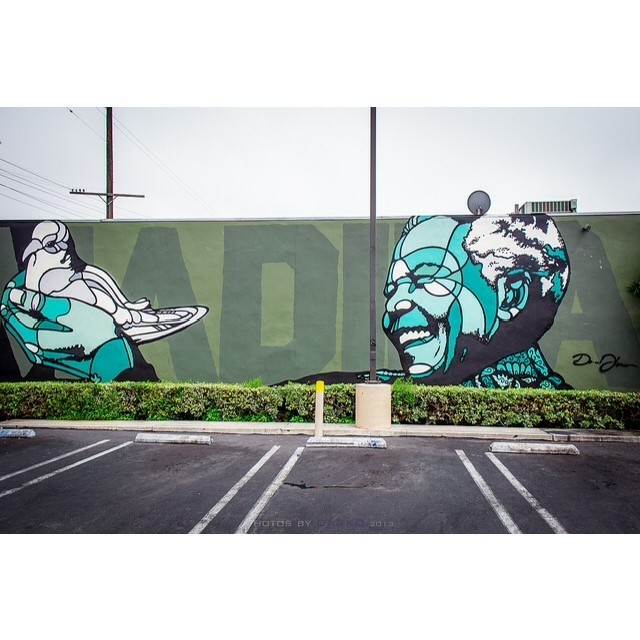 doubledtoyourmother:  Mandela Immortalized in Murals All Over the World… Thank
