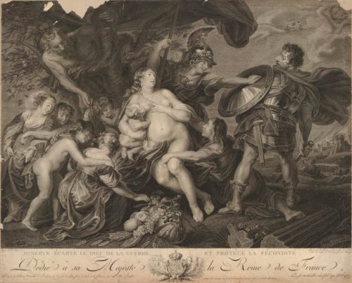 hildegardavon:Benoît-Louis Henriquez, 1732-1806 after the painting by Rubens in the Alte Pinakothek,