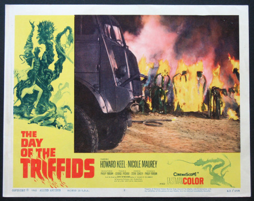 The original spores-from-outer-space sci-fi classic, Day Of The Triffids – about plantlike aliens wh