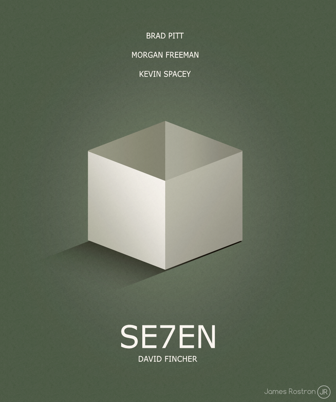 jamesrostron:  All 10 David Fincher movies represented in its own simplistic Movie