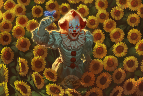 A happy little clown to cheer us up during these scary times. :)But also that awkward moment when yo