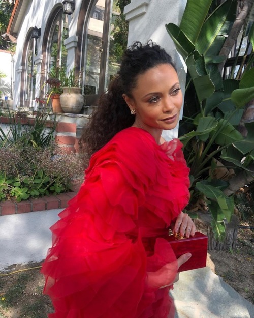 Thandie Newton in Valentino at the NAACP Image Awards