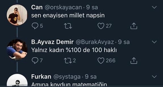 Yüzde yüz de yüz 💯   Kaynak