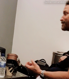 justjensenanddean:    Too pure &lt;3Jensen Ackles, Rob Benedict and Billy Moran [x]