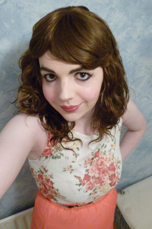 PicturesHaven’t worn this dress in a while, it looks absolutely adorable with the new wig and heels!