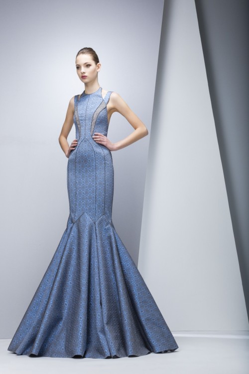 Formal gown for Minister Maketh Tua - Georges Hobeika FW 2015/2016