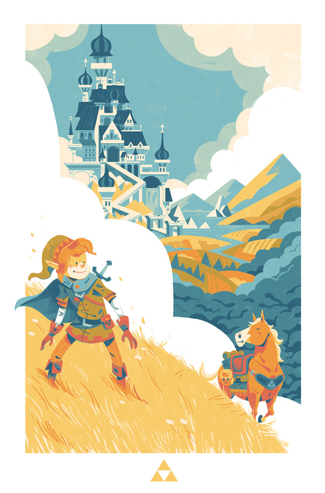 Another piece of fan-art, castles are fun.