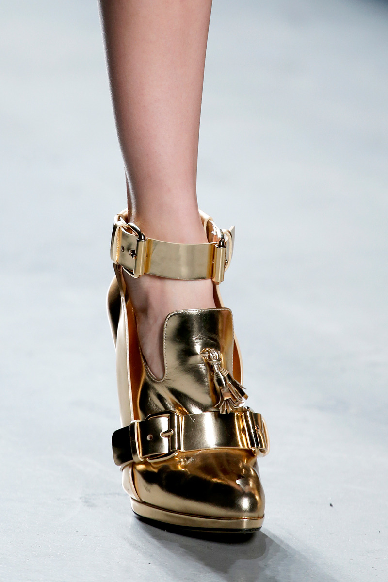 hawaii2newyork:   Hell on Heels. The shoes at Prabal Gurung could kill. No really.
