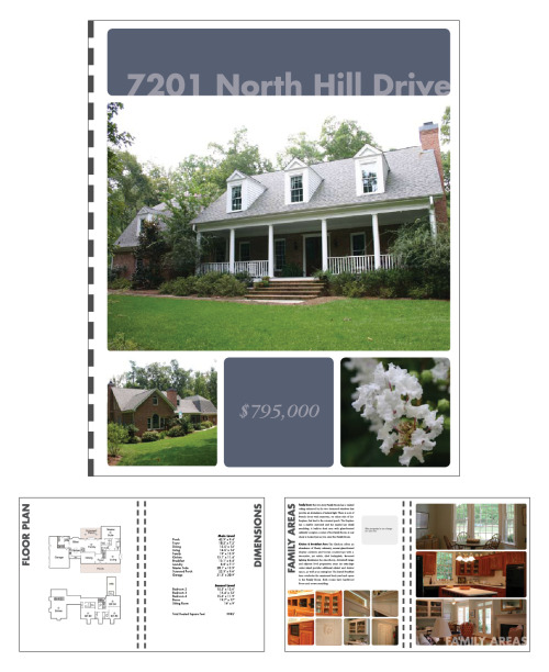 Custom Residential Real Estate Brochure