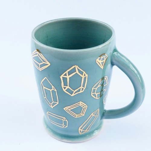 cuteys: silver-lining-ceramics: These mugs and more will be available in my etsy shop WEDNESDAY FE