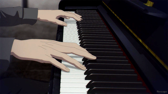 Anime Piano GIFs | Tenor