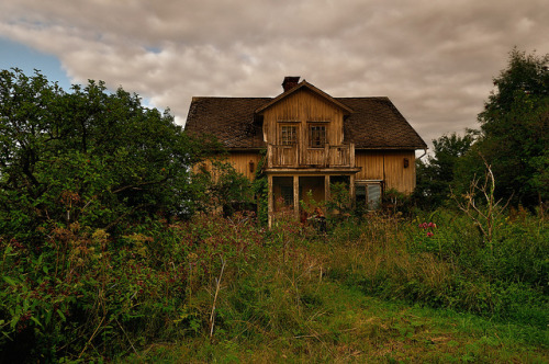 :  Abandoned house, Sweden. 