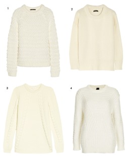 what-do-i-wear:   Tibi Chunky Knit Sweater The