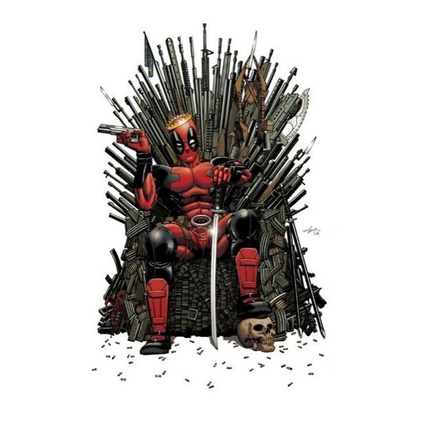 #deadpool #gameofthrones #mashup #marvel