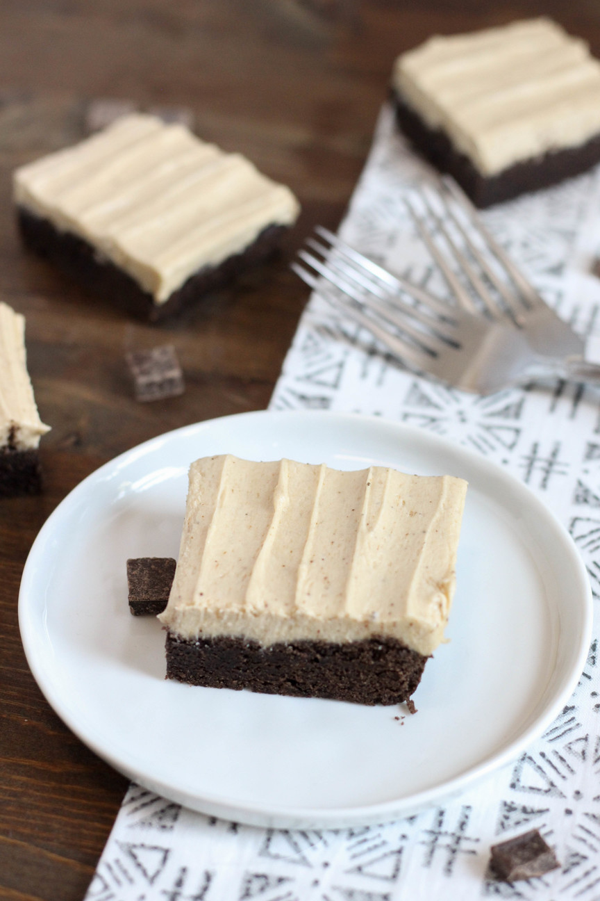 fullcravings:  Frosted Mocha Cookie Bars