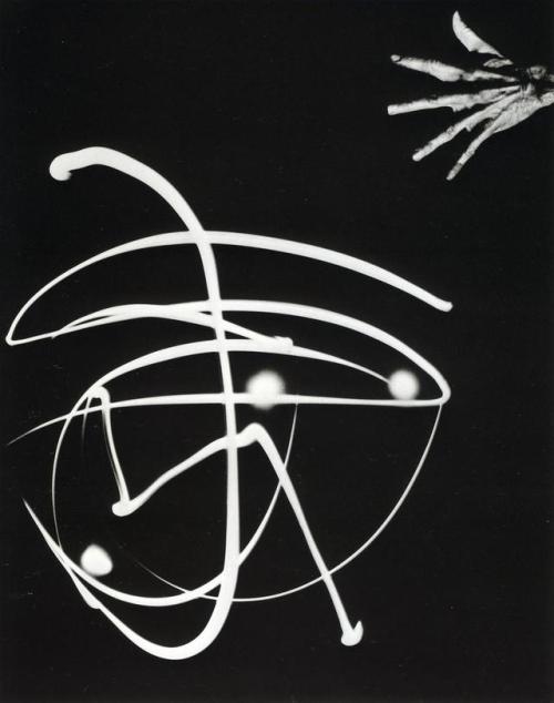  Barbara Morgan, Pure Energy and Neurotic Man, 1940. Gelatin silver print mounted to board. 