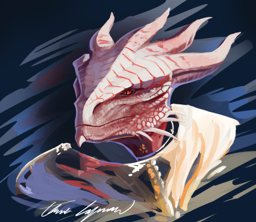 Finally Finished The First Bust! Trying Out A New Painting Style, Featuring D'Urge!