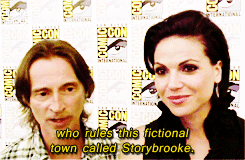  Robert Carlyle and Lana Parrilla - SDCC 2011 