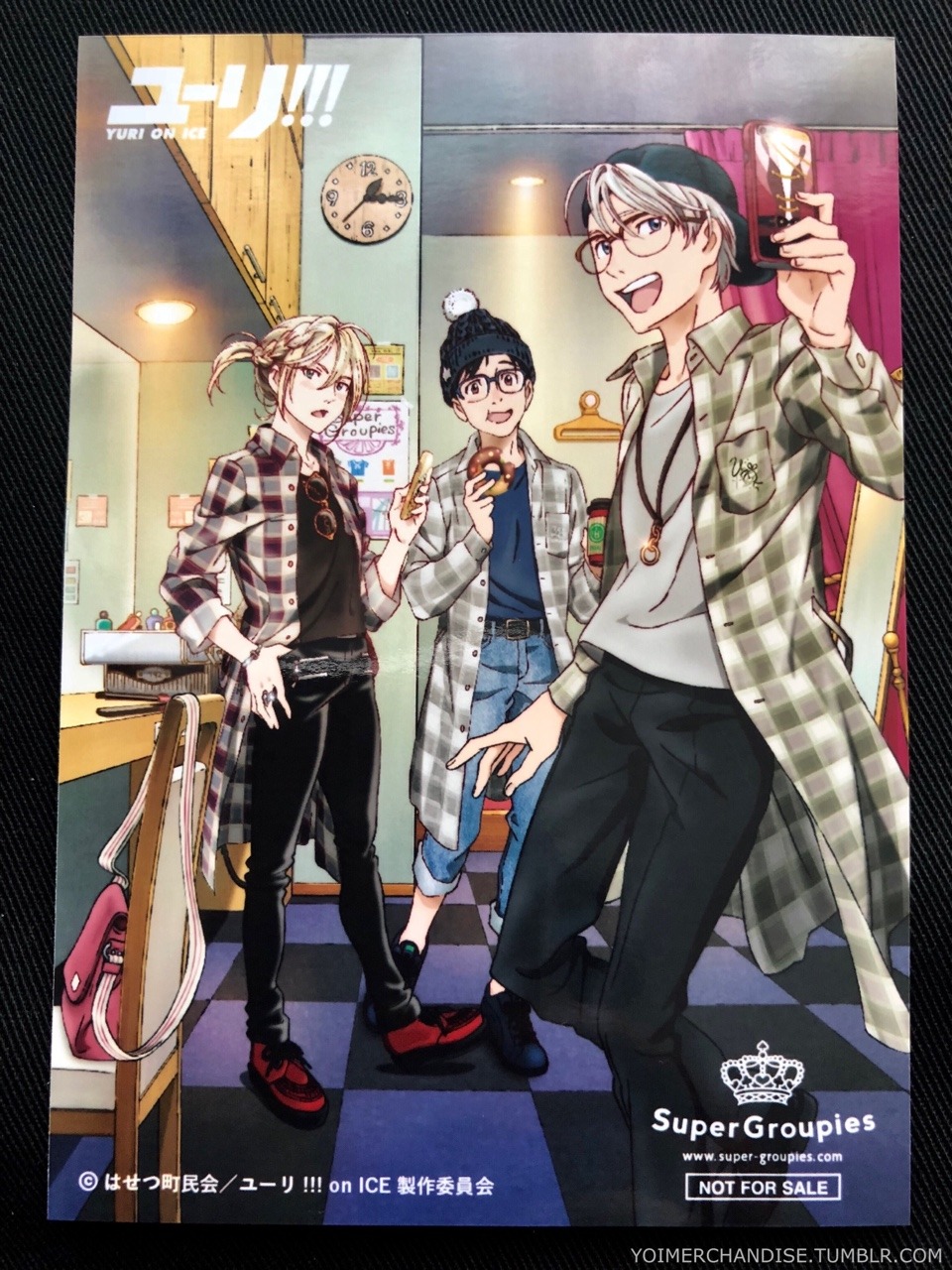 yoimerchandise: YOI x SuperGroupies Exclusive Items (2017) Original Release Date:July