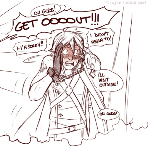 ticcytx:It’s better keep secret certain episodes…Chrom is such a dork…