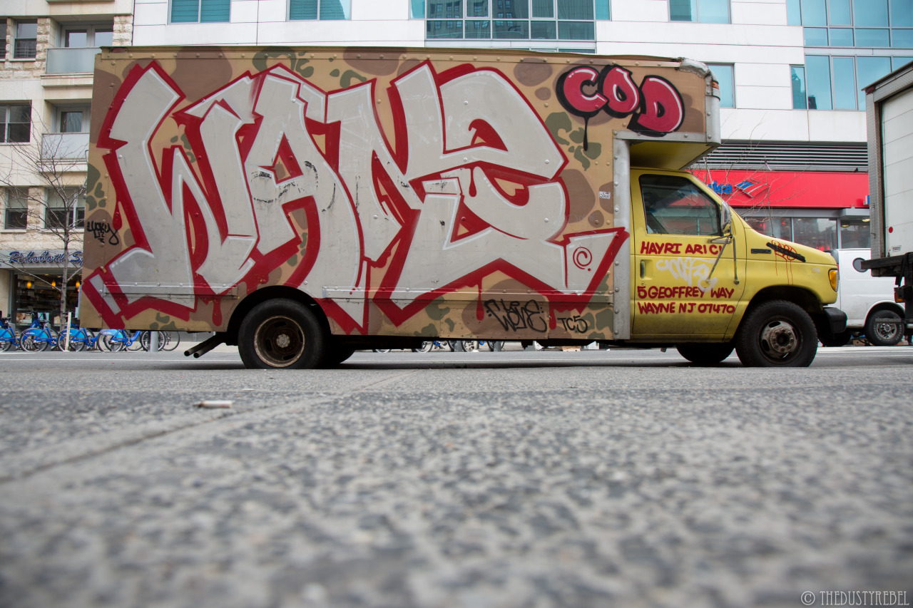 Wane CODUnion Square, NYC
More photos: Wane COD, Graffiti Trucks, Street Art