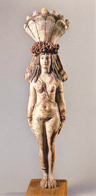 Statuette of Isis-Aphrodite, Ptolemaic- Roman Egypt; about 100 BC- 200 AD