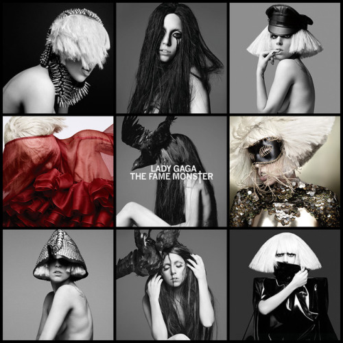 Lady Gaga Album Art: 2008-2016.