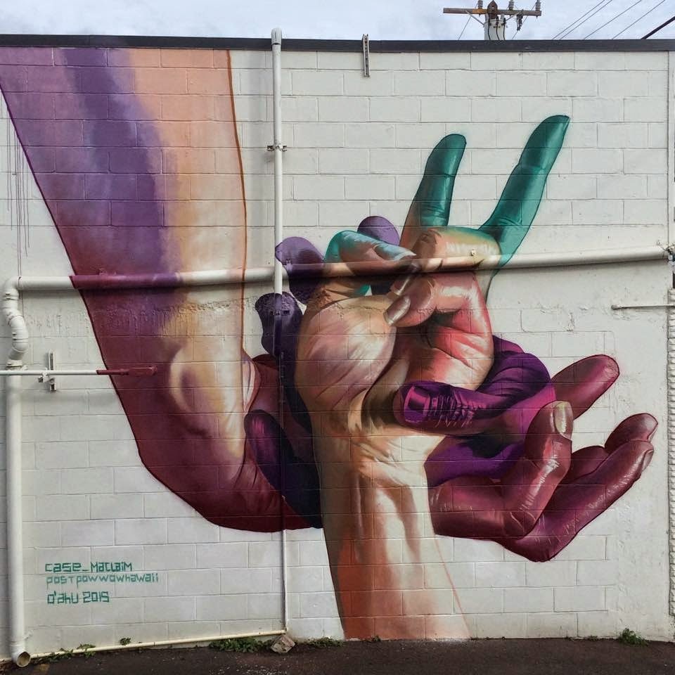 crossconnectmag:  Muralist: Case (Ma’Claim) CASE, one of the four members of MA`CLAIM