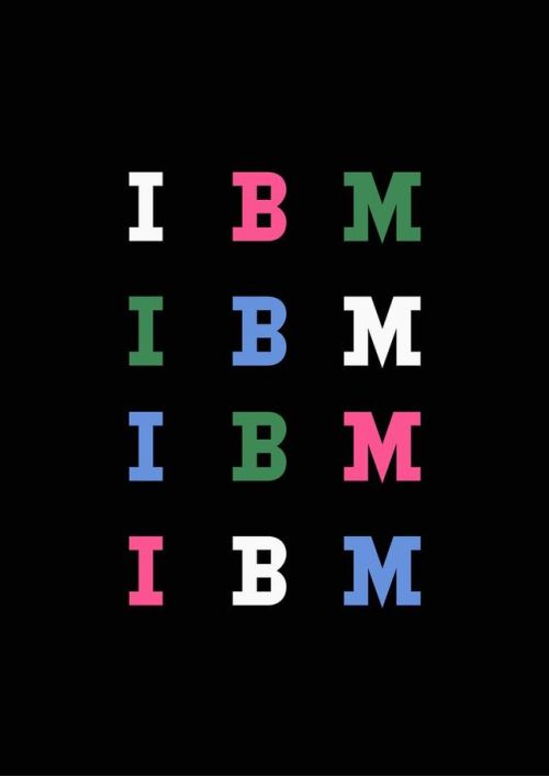 hellohaters: Paul Rand / IBM Packaging design for carbon paper