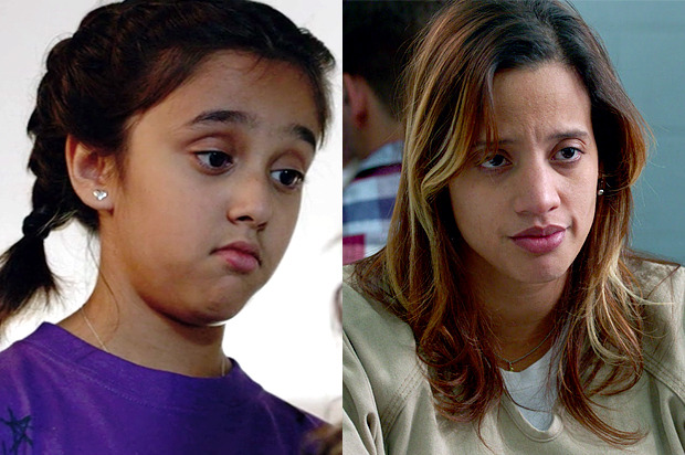 miss-mandy-m:  Orange is the New Black, Season 3Then and Now: FlashbacksSource for