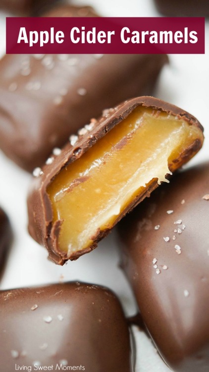 foodffs:CHOCOLATE COVERED APPLE CIDER CARAMELSReally nice recipes. Every hour.Show me what you cooke