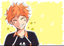 oikws:hinata, don’t ever stop smiling!!!