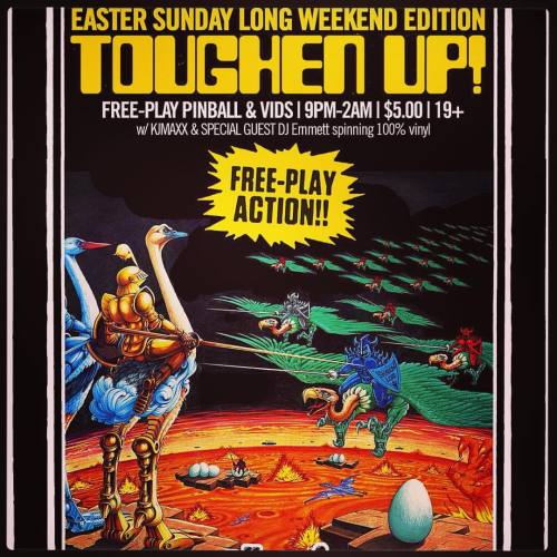 Tonite!! #longweekend edition of TOUGHEN UP! #Freeplay Sundays kicks off at 9pm with your host DJ @k