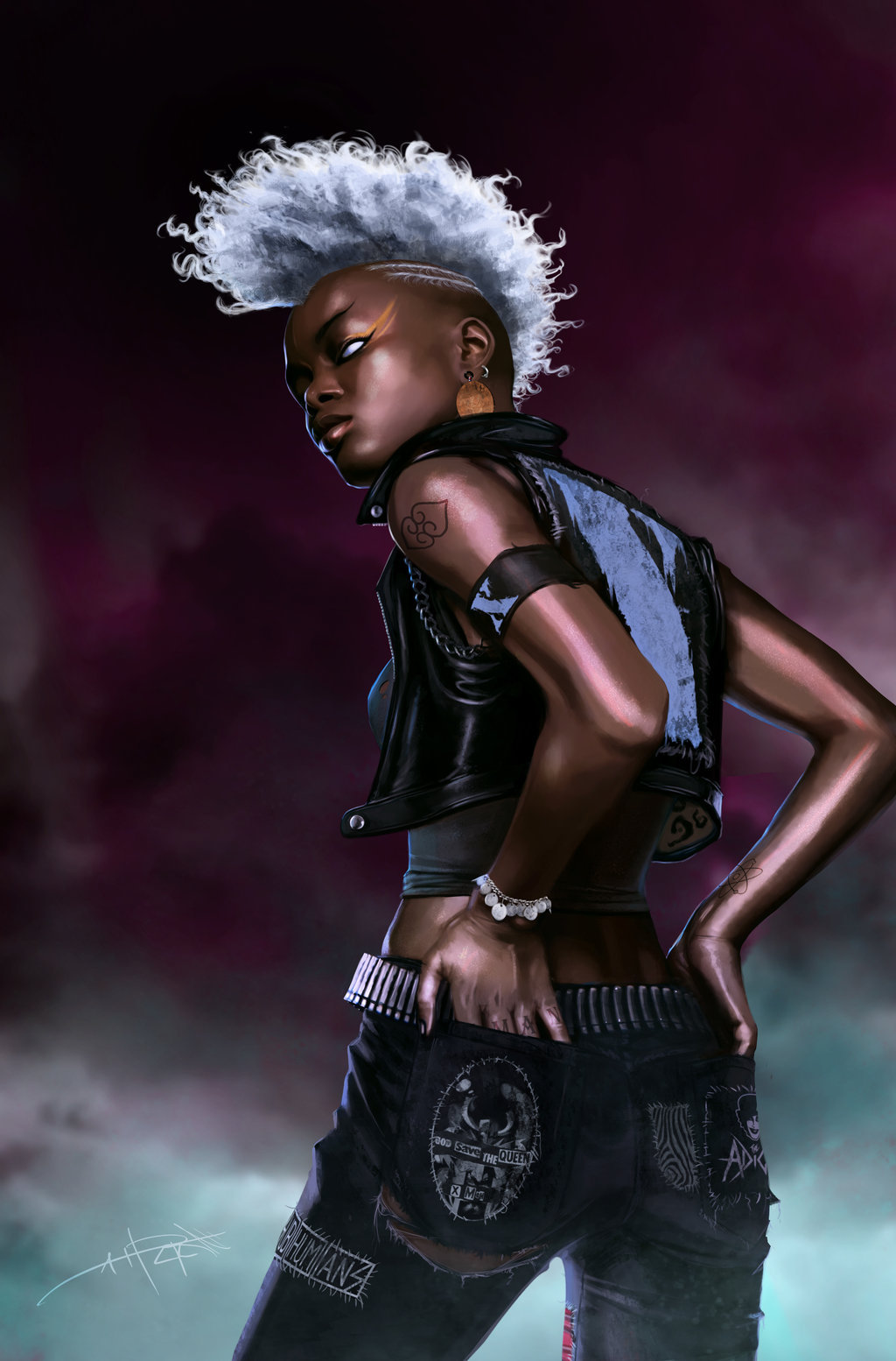 littlegee:  rahzzah:  Storm by ~Rahzzah I think we can all agree, that Punk Rock