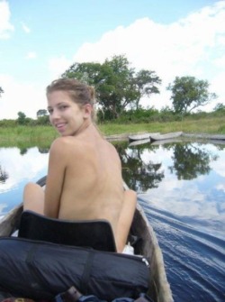 nudeforjoy:  At the Okavango Delta..