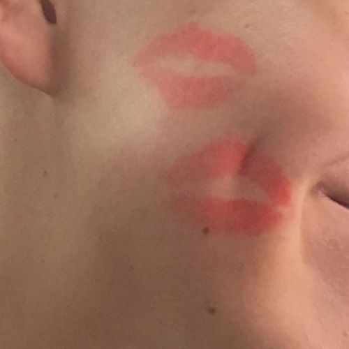 fairytaleprincesse:my dream summer outfit & occasion ~ lipstick in pink sunset shades, pink puff