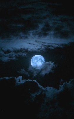 chasingrainbowsforever:  Blue Moon 