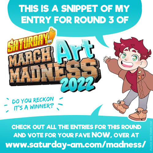  ✨ CAST YOUR VOTE ✨ Howdy y’all! Voting for Round 3 of Saturday AM magazine’s “March Art Madne