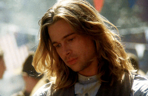 catalinabaylors:Brad Pitt as Tristan Ludlow in Legends of the Fall (1994)