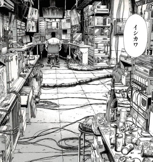 cyberpunkonlypunk:  ono-sendai-cyberspace7: Ghost in the Shell: Arise - Ooyama Takumi cyberp