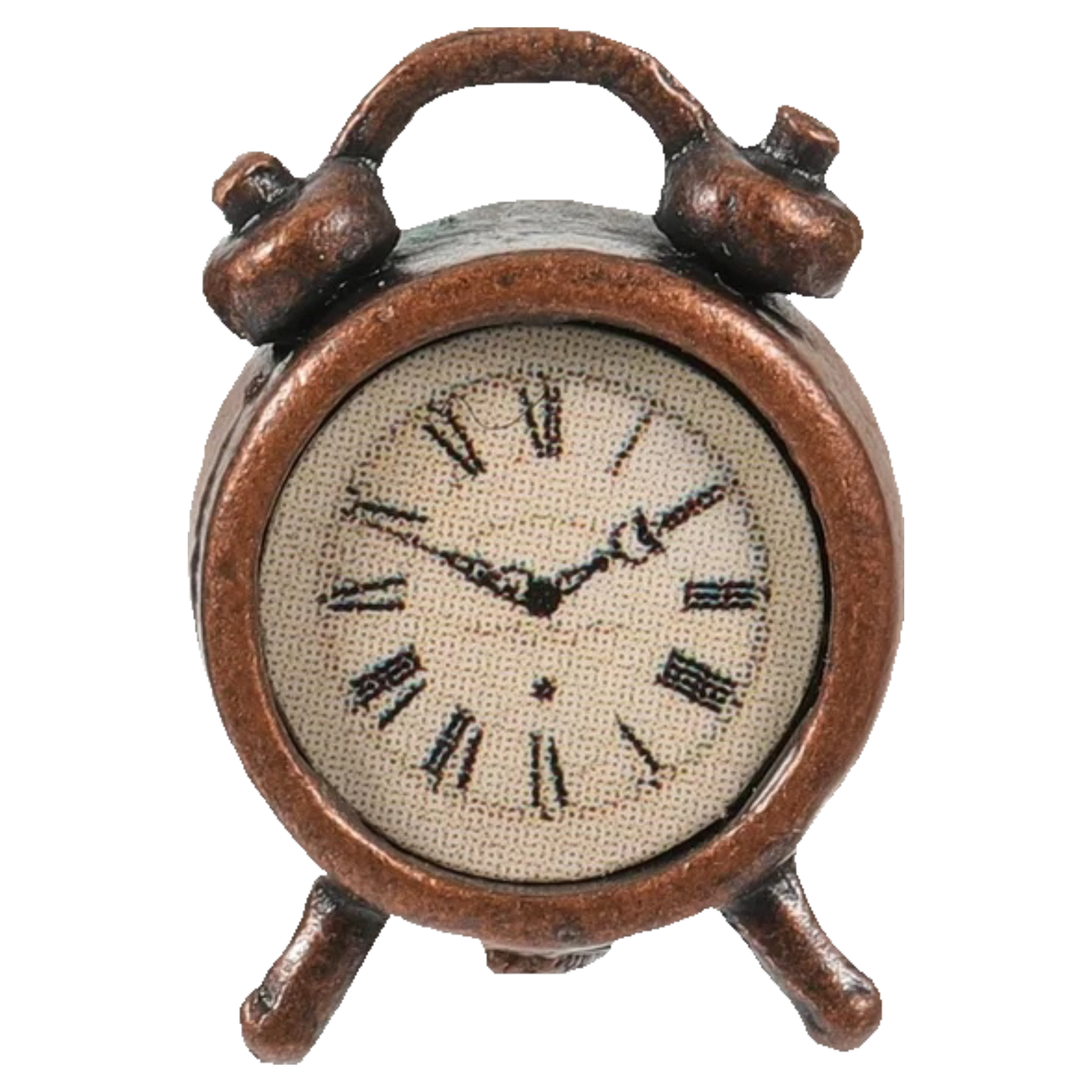 brown clock