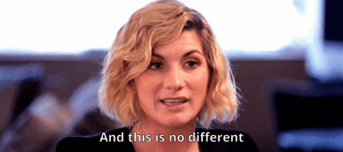 drjodiewhittaker13:In the trailer, we see the character discover she is a woman, because someone cal